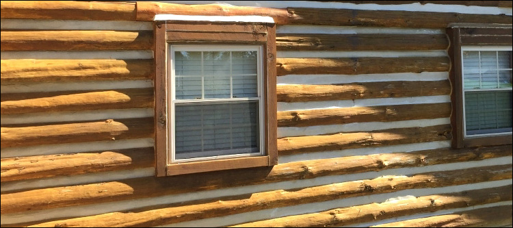 Log Home Whole Log Replacement  Stephens County, Georgia